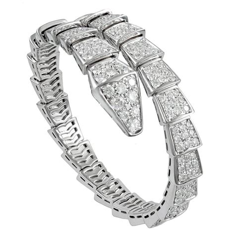 bulgari serpenti diamond bracelet.